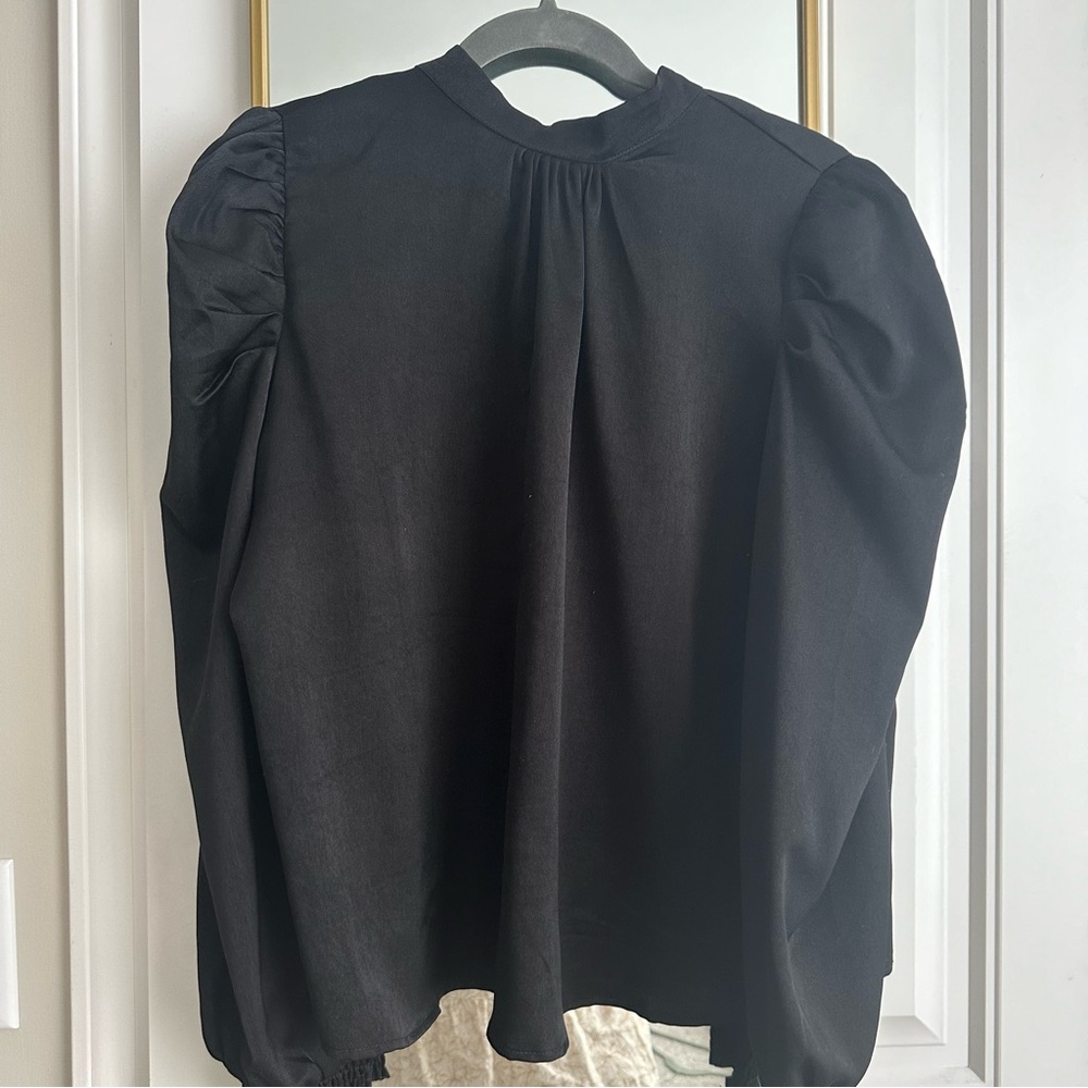 High Neck Boutique Blouse